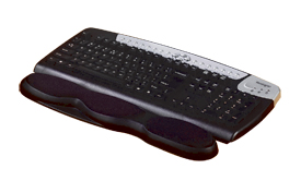 Kensington 62385 Gel Keyboard Wrist Rest Black
