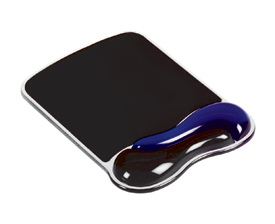 Kensington 62401 Duo Gel Mouse Pad Wave Blue and Smoke