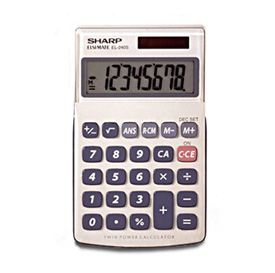 Sharp+EL-240SA+Handheld+Calculator